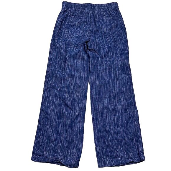 Athleta Blue Wide Leg TALL Pants - Picture 6 of 13